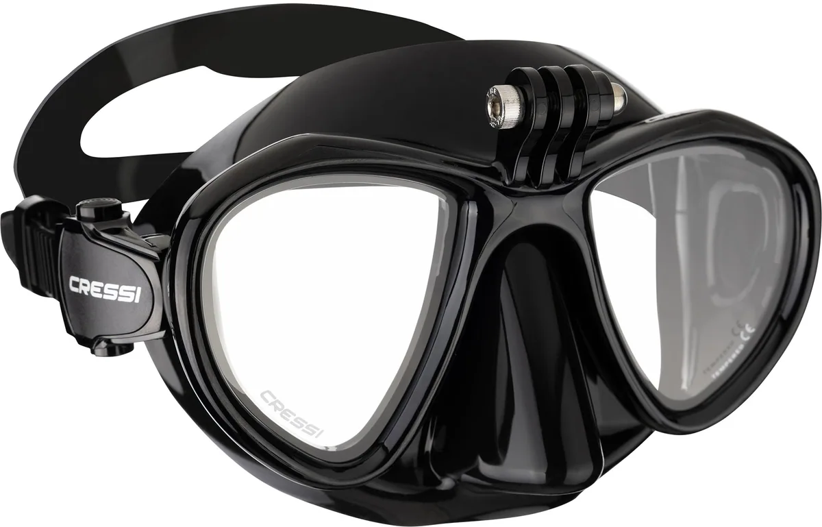 Cressi Metis Action (black/black), Tauchmasken