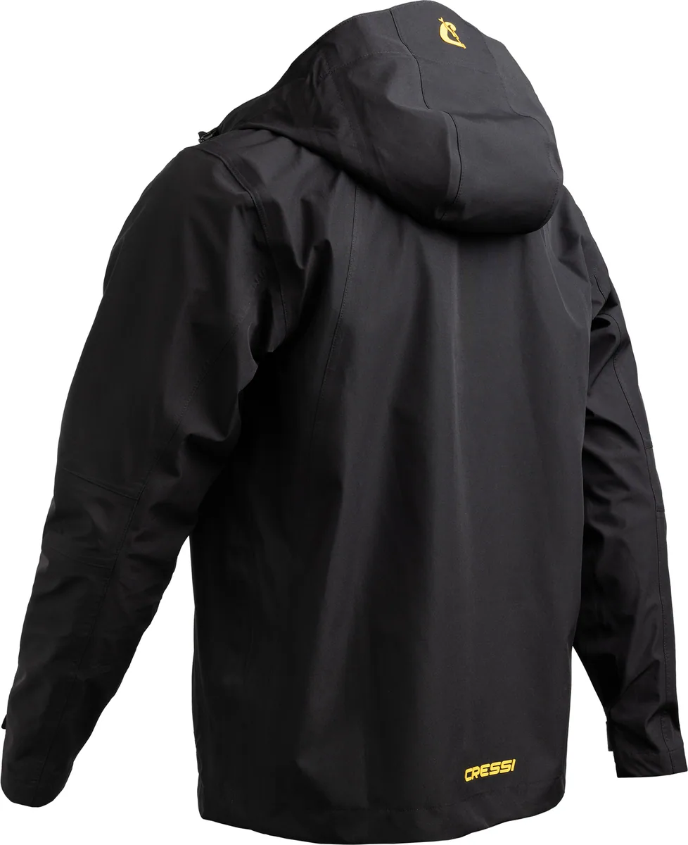 Cressi Hooded Shell Jacket Unisex, chalecos tipo jacket – vista 3