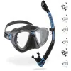 Cressi Big Eyes Evolution + Alpha Ultra Dry, Schnorchel-Sets