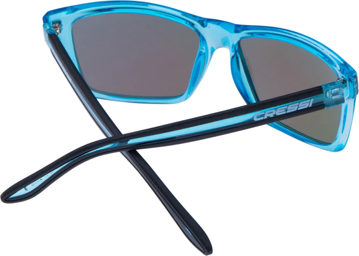Cressi Rio Crystal (blue/mirrored blue), rashguards & protection uv – vue 3