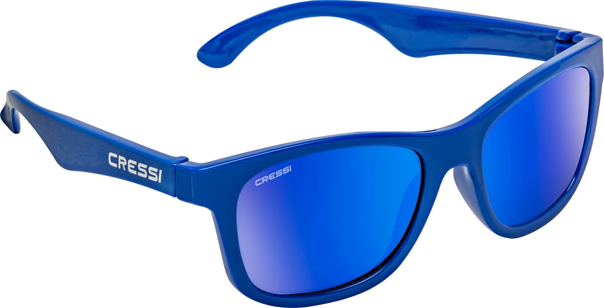 Cressi Kiddo (royal/mirrored lens blue) [6+ age], Sonnenbrillen