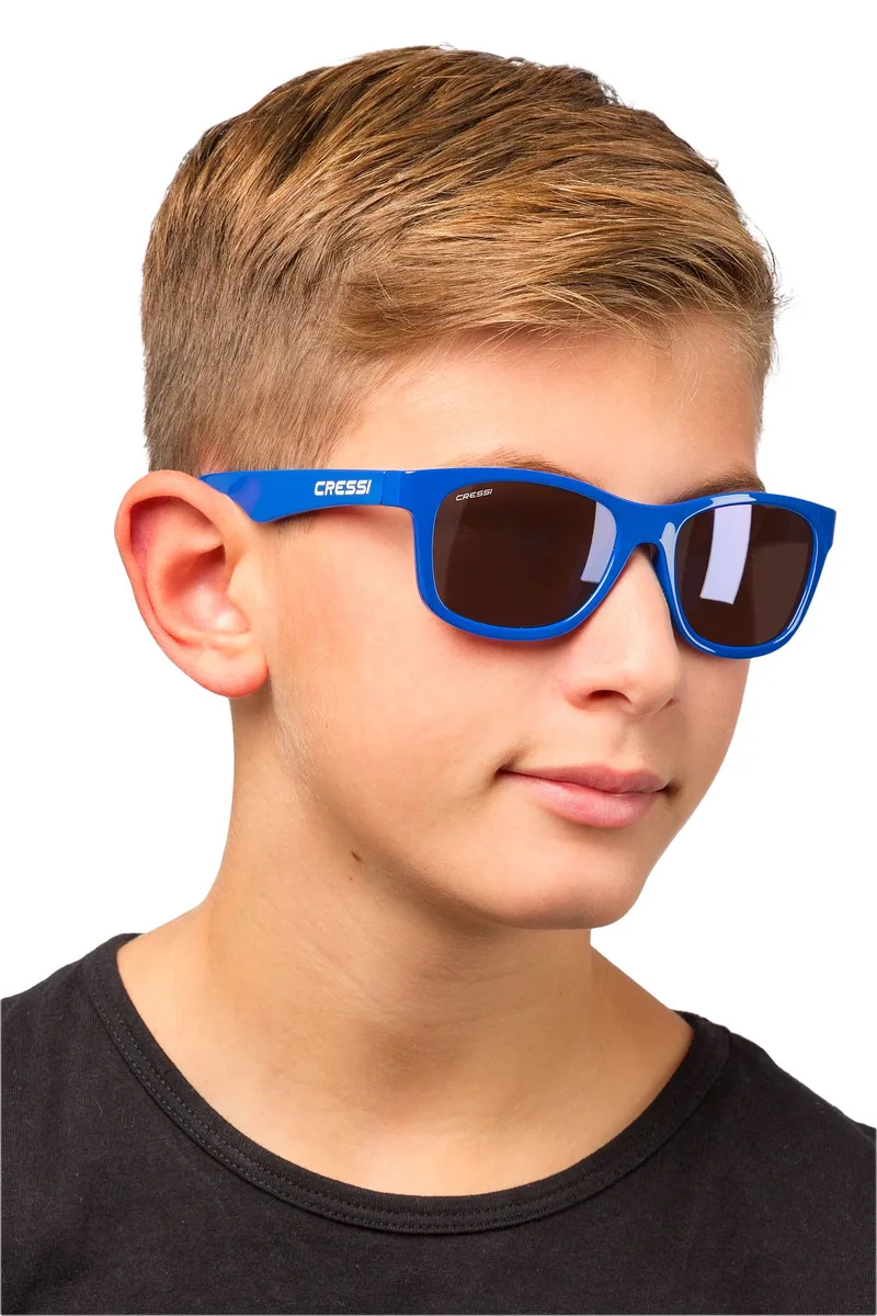 Cressi Kiddo (royal/mirrored lens blue) [6+ age], occhiali da sole – vista 3