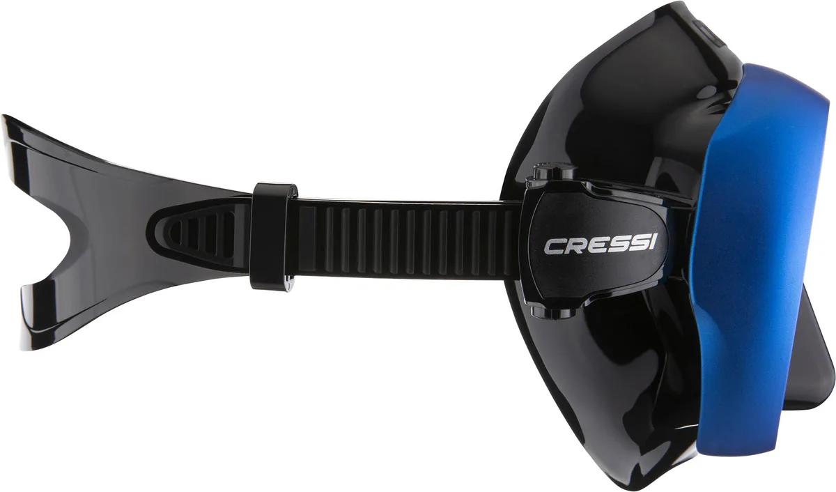 Cressi A1 (black/blue - clear lens), Tauchmasken – Ansicht 3