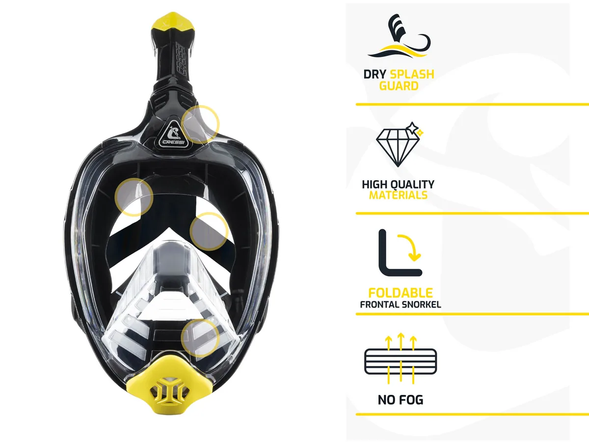 Cressi Bali, full face masks – view 2