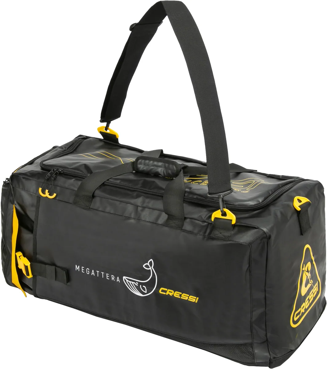 Cressi Megattera (black/yellow), borse e trasporto – vista 2