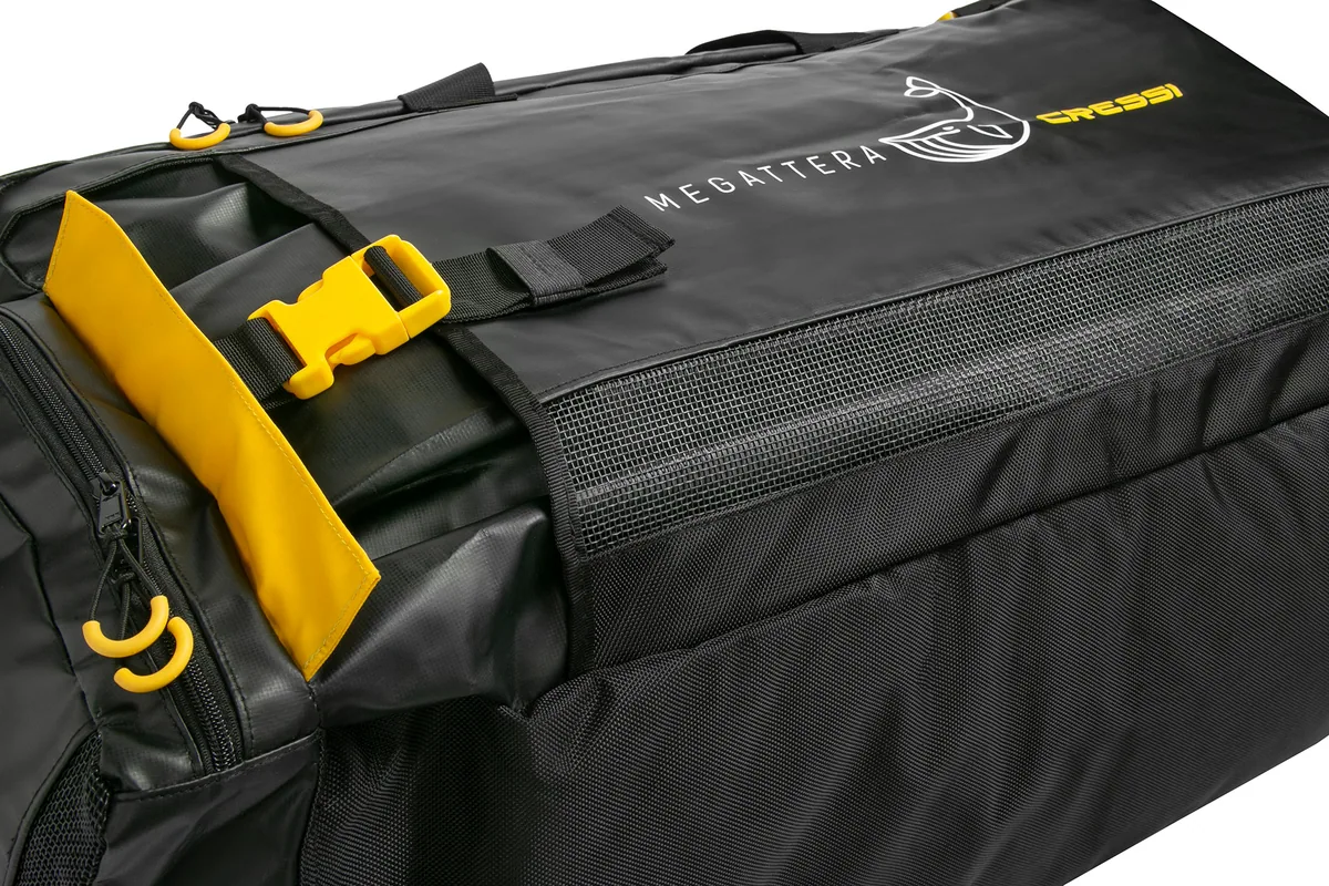 Cressi Megattera (black/yellow), borse e trasporto – vista 5