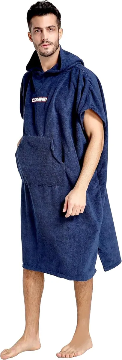 Cressi Poncho Robe (blue navy) [L/XL - 92x118 cm), Taschen & Transport – Ansicht 3