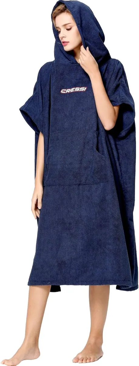 Cressi Poncho Robe (blue navy) [L/XL - 92x118 cm), Taschen & Transport – Ansicht 4