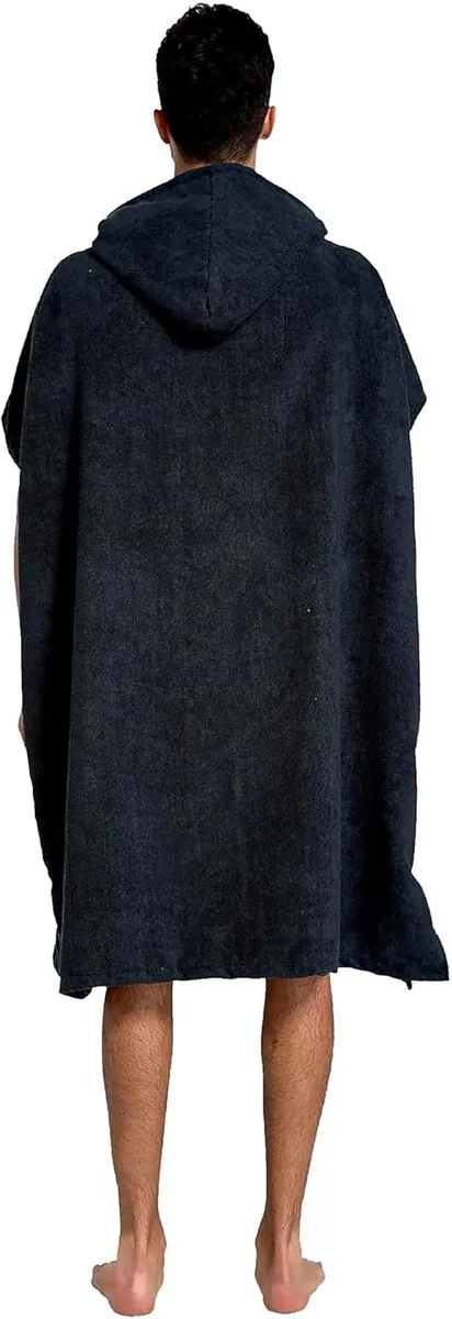 Cressi Poncho Robe (black) [L/XL - 92x118 cm), sacs & transport – vue 2