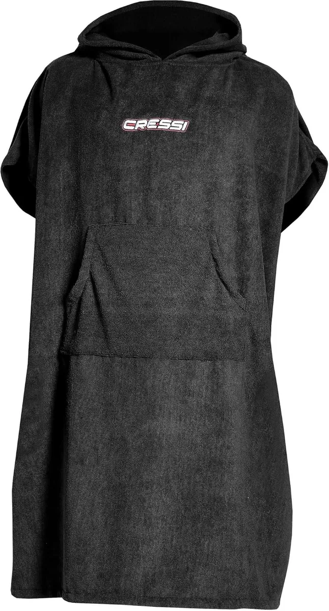 Cressi Poncho Robe (black) [L/XL - 92x118 cm), sacs & transport – vue 6