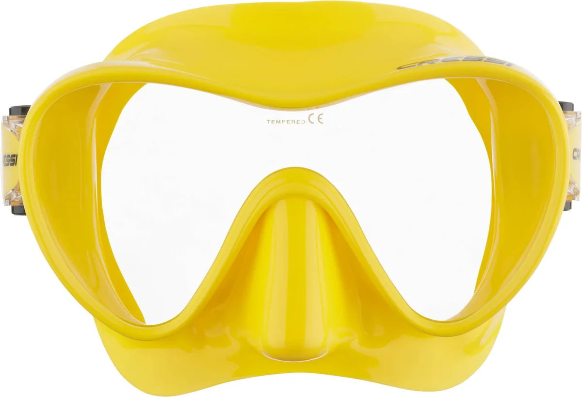 Cressi F1 (yellow), masques de plongée – vue 2