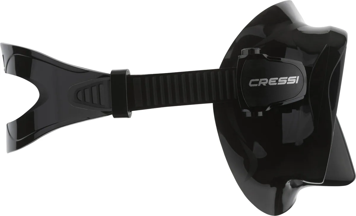 Cressi F1 (black), dive masks – view 3