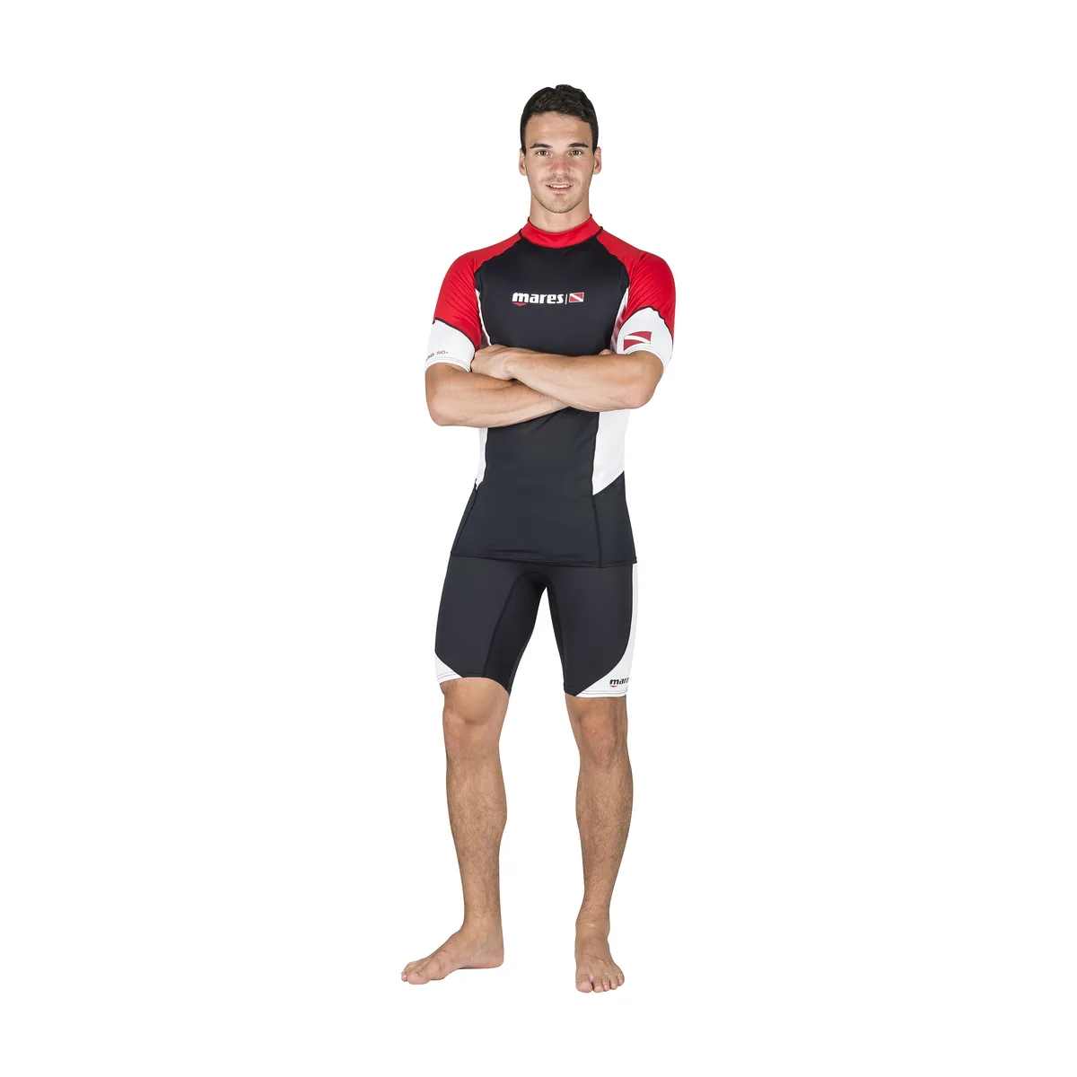 Mares RASH GUARD DC ShortSleeve Man, Rashguards & UV-Schutz