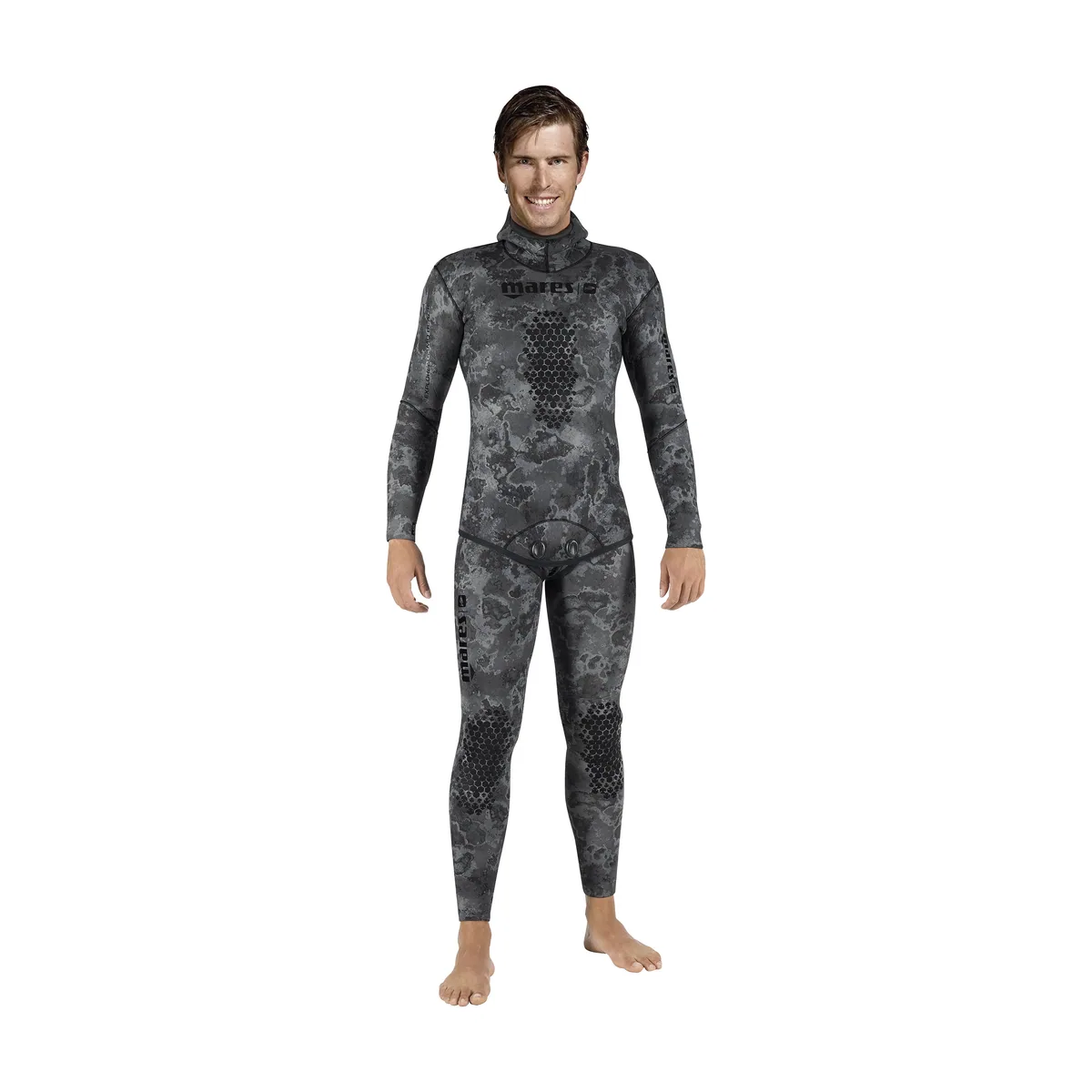 Mares EXPLORER Camo Black 50 Open Cell Pants, Tauchanzüge