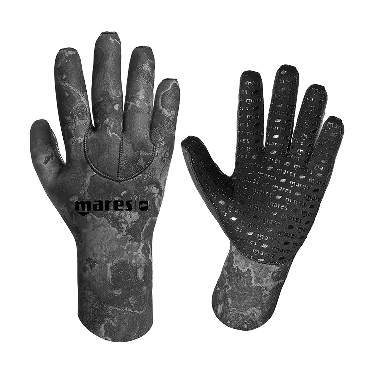 Mares Gloves CAMO BLACK 30, trajes de buceo