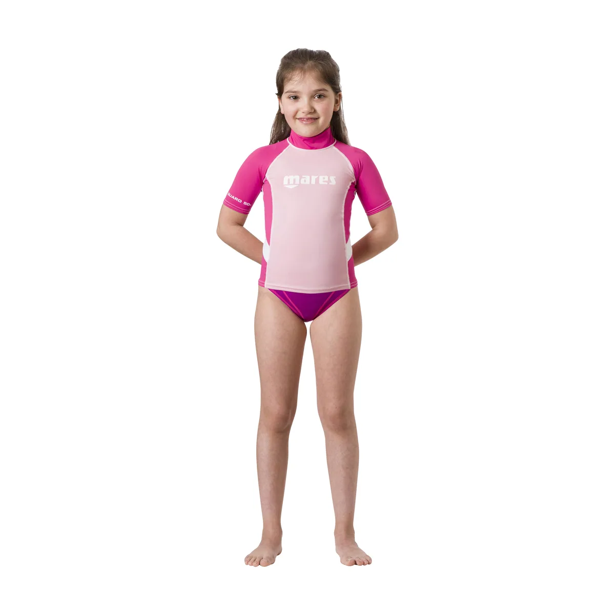 Mares RASH GUARD ShortSleeve JR Girl, Rashguards & UV-Schutz
