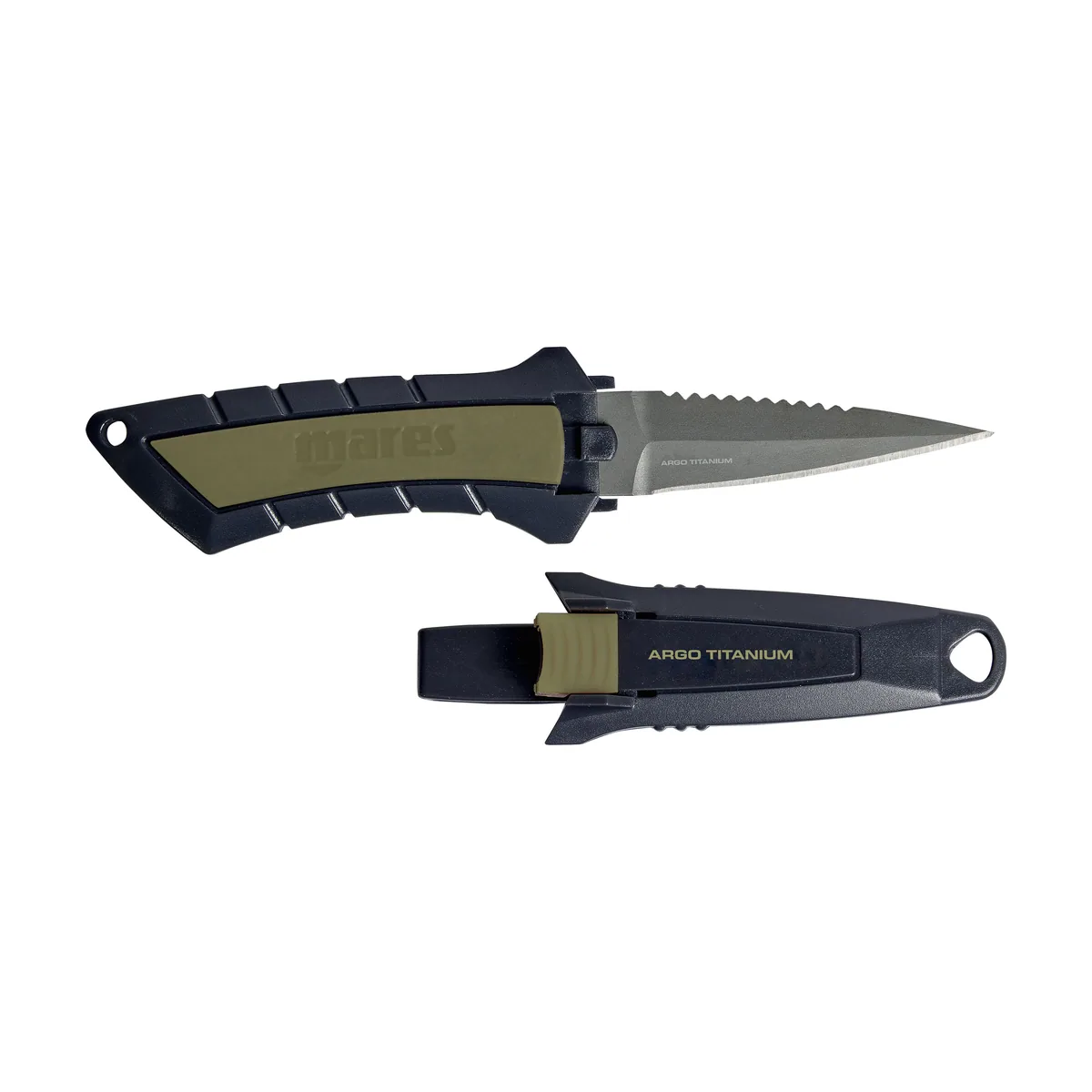 Mares Knife Argo Titanium, cuchillos y cortadores