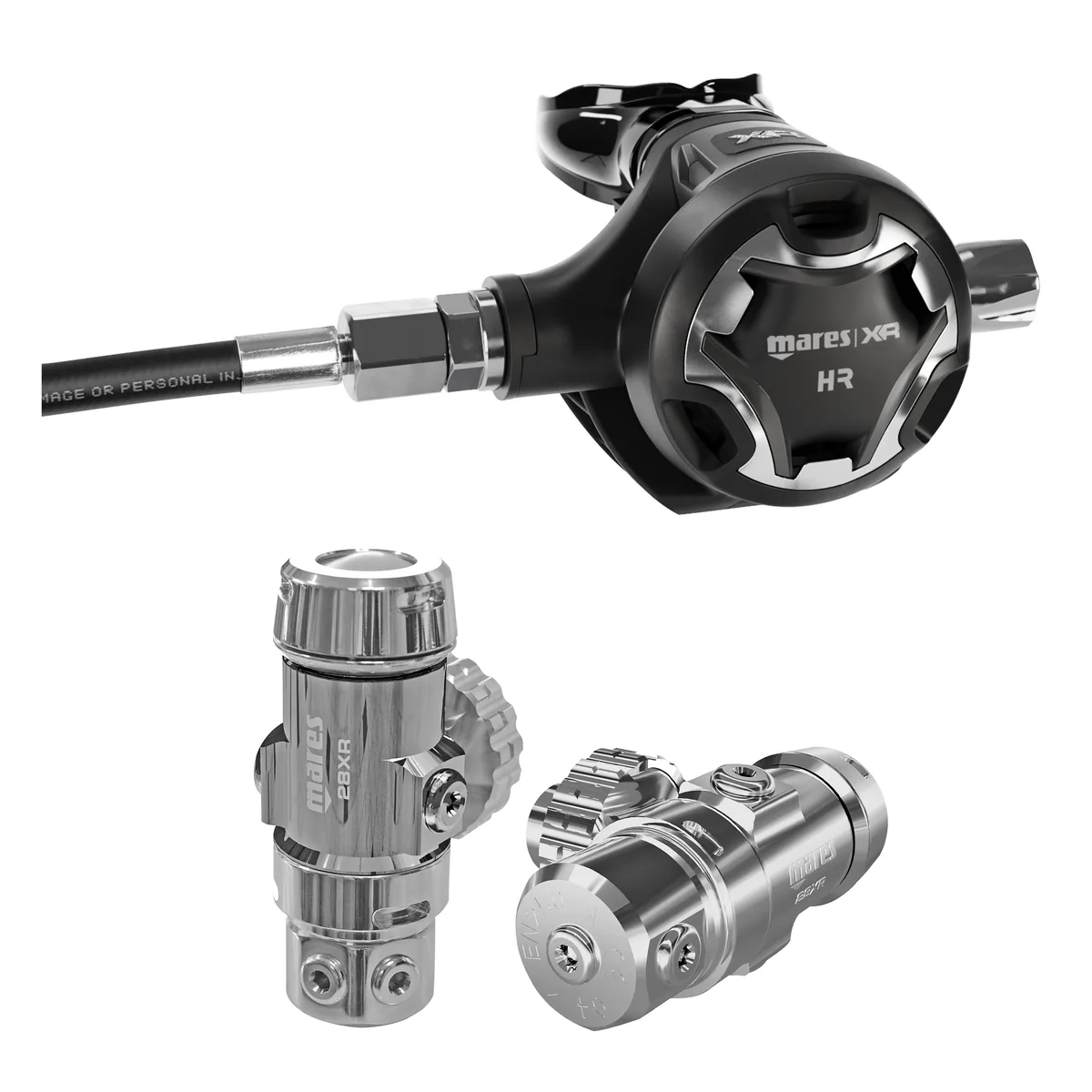 Mares 28XR with HR - Full SM Tek set - XR Line, regulators