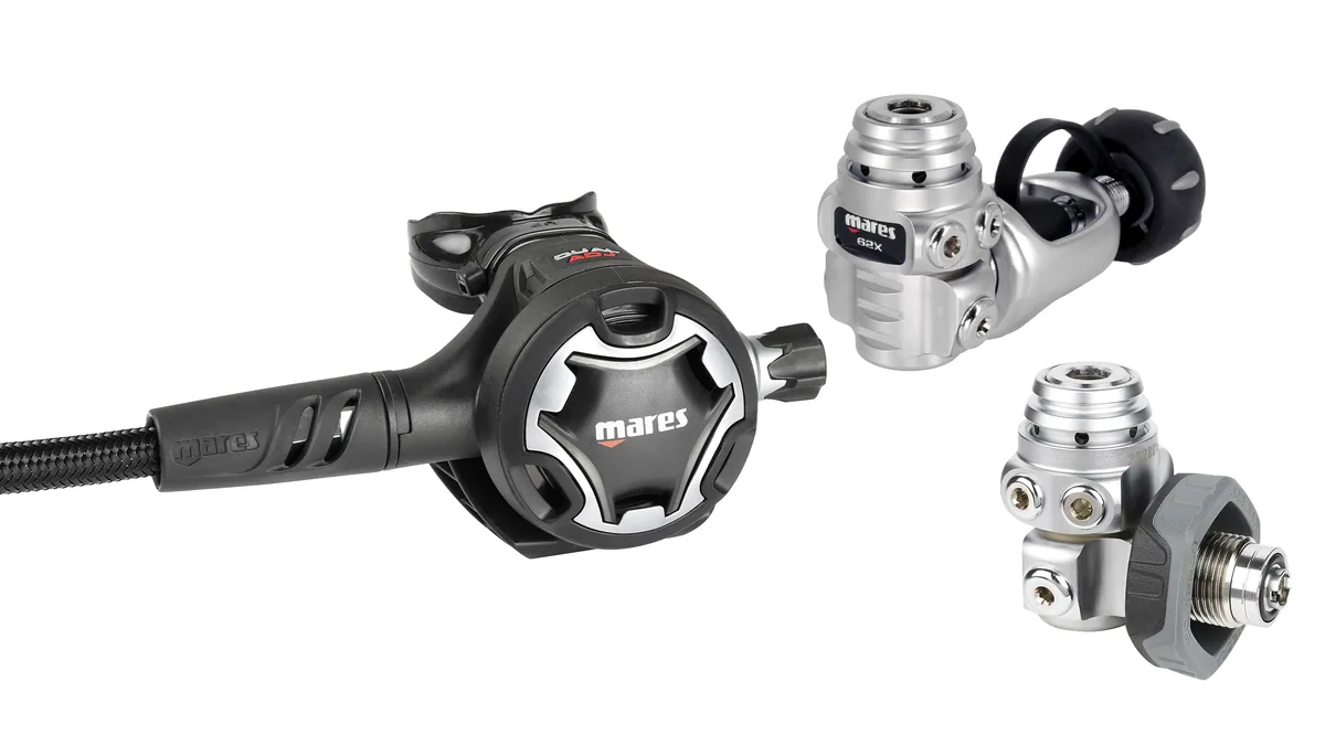 Mares DUAL ADJ 62X Atemregler, Atemregler - Sets