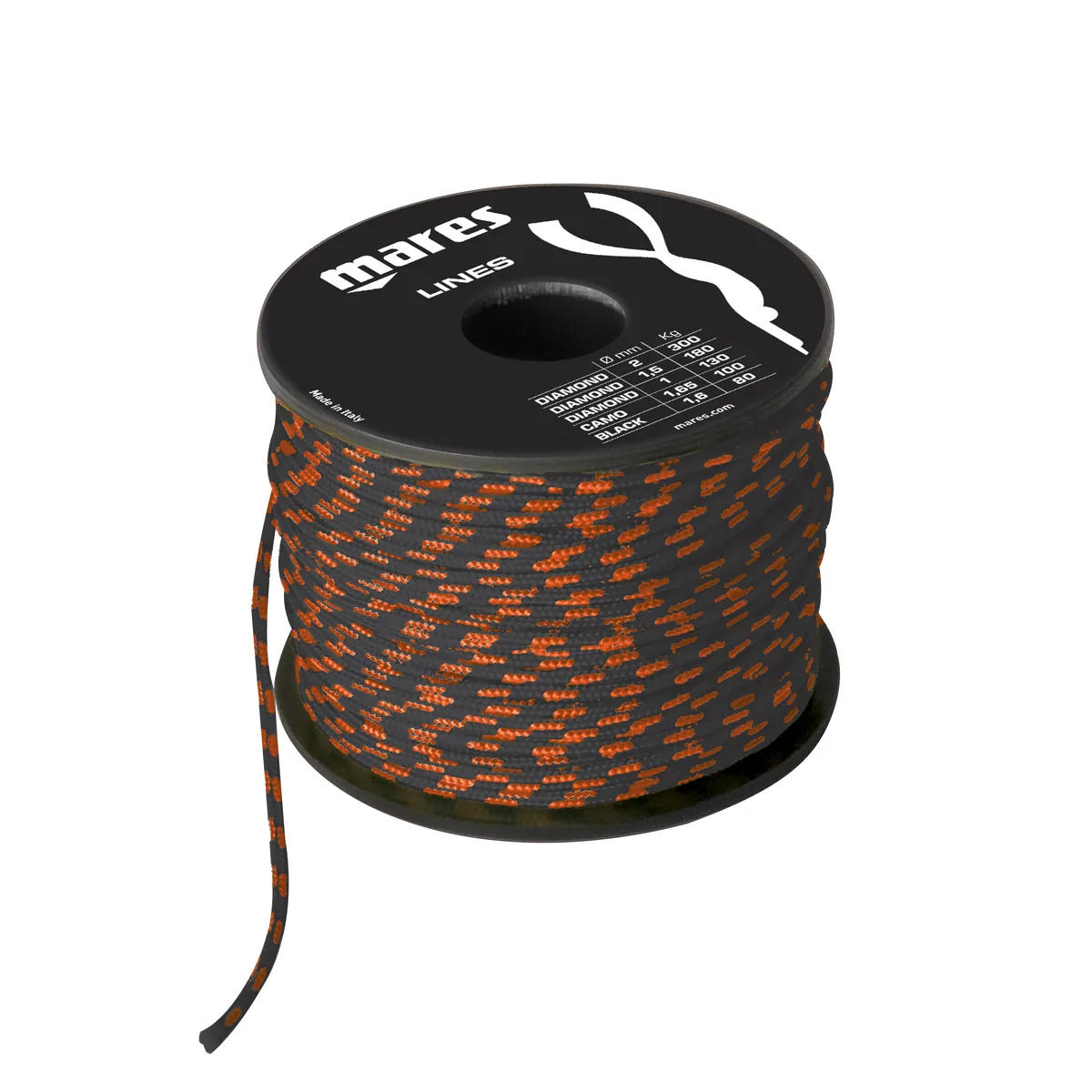 Mares LINE DIAMOND 2,0mm 50 Meter, Bojen & Aufstiegsleinen