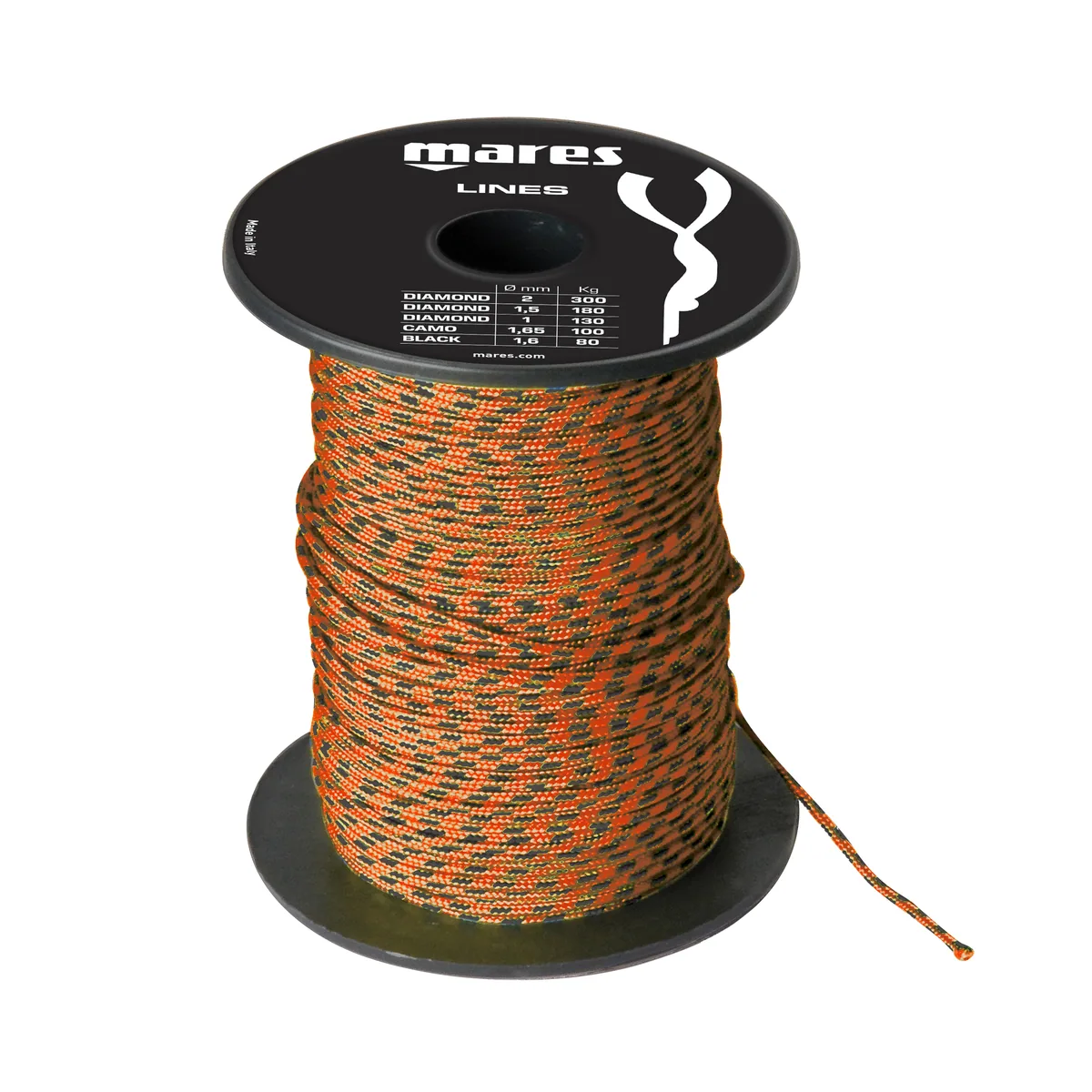 Mares LINE DIAMOND 1,5mm 100 Meter, Bojen & Aufstiegsleinen
