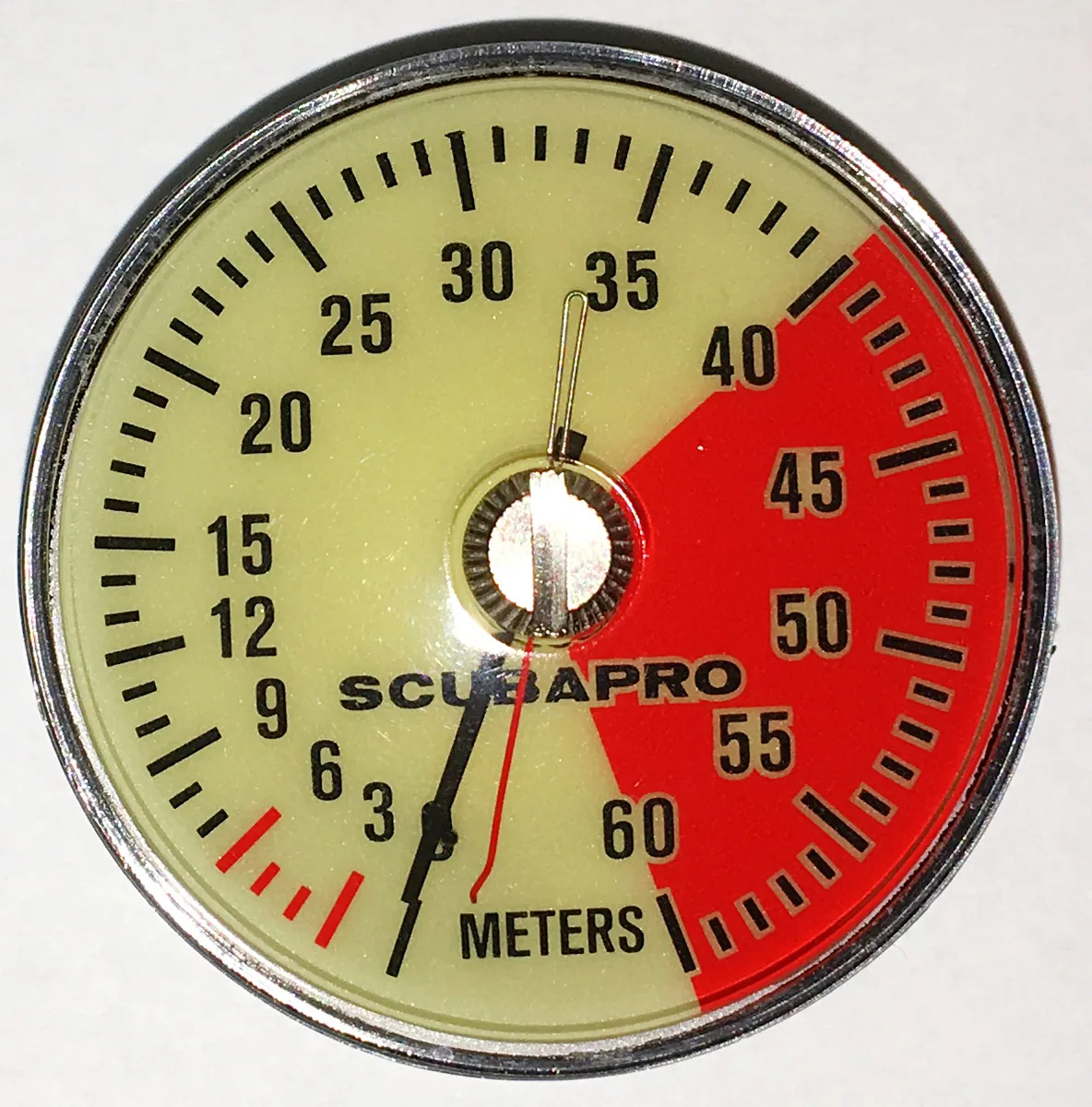 Scubapro U-Line Tiefenmesser (Kapsel), Tauchermesser & Cutter