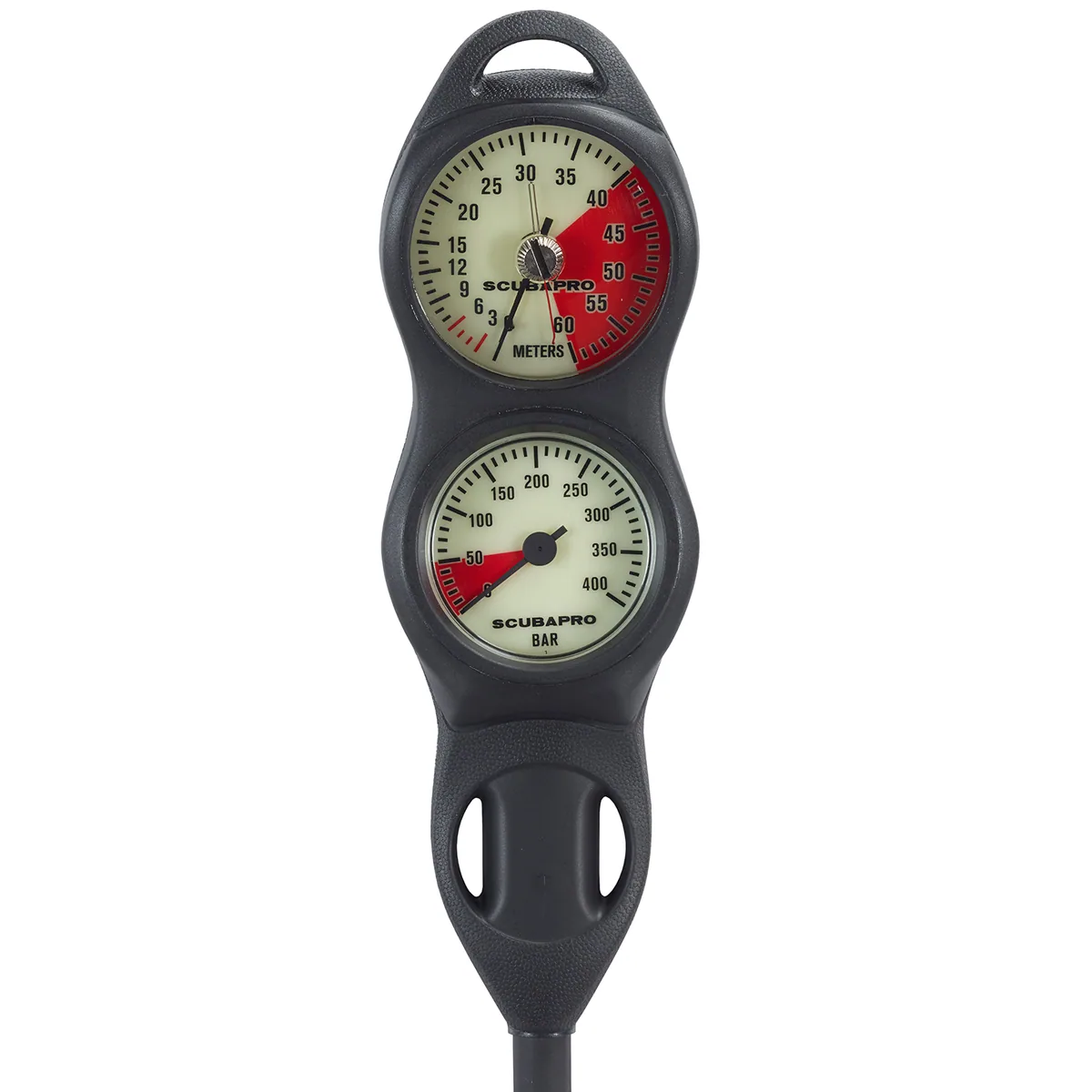 Scubapro U-Line Konsole, Manometer + Tiefenmesser, Manometer & Finimeter