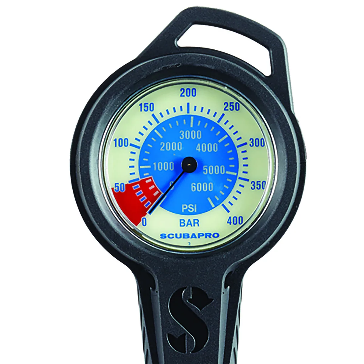 Scubapro Finimeter Dual Bar/Psi, Metall, Ersatzteile und Zubehör