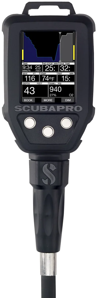 Scubapro G2 Konsole Tauchcomputer mit Schnellkupplung, computer a consolle – vista 2