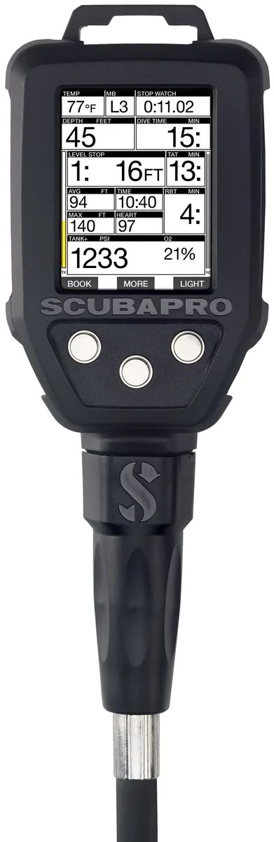 Scubapro G2 Konsole Tauchcomputer mit Schnellkupplung, computer a consolle – vista 3