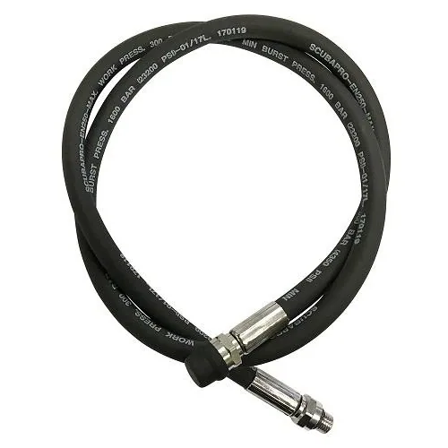 Scubapro HD-Schlauch für Schnellkupplung, 100cm, Kevlar, Ersatzteile und Zubehör