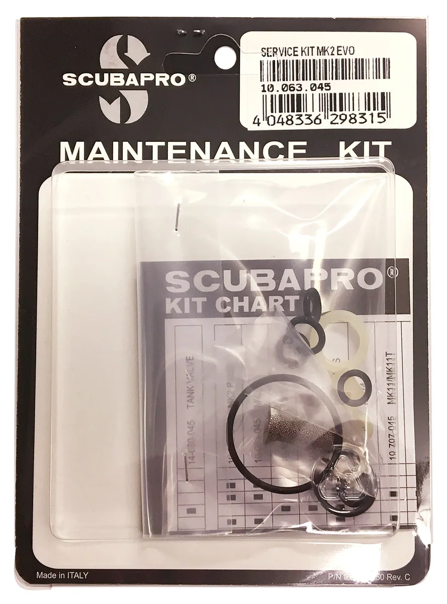 Scubapro Service-Kit 1. Stufe MK2 Evo, Erste Stufe