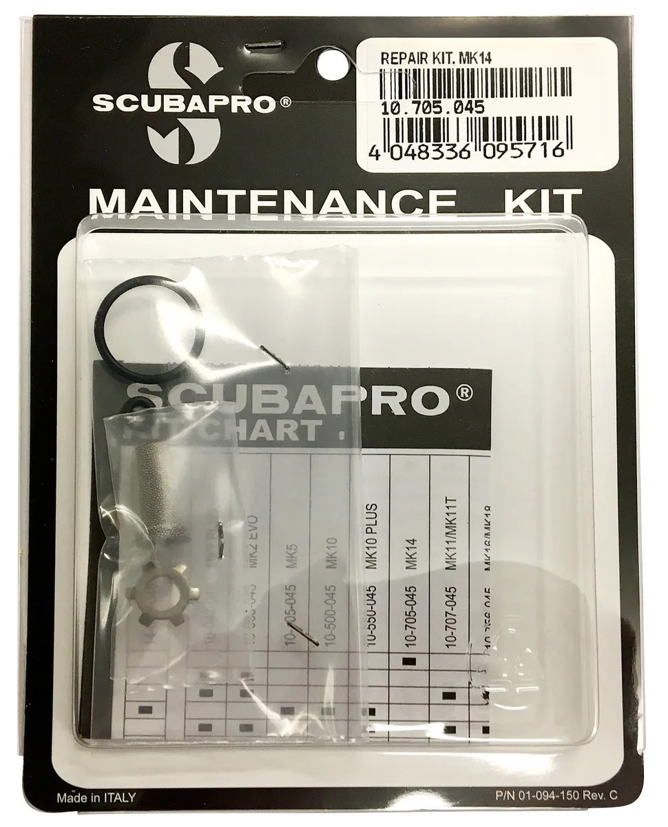 Scubapro Service-Kit 1. Stufe MK14, Erste Stufe
