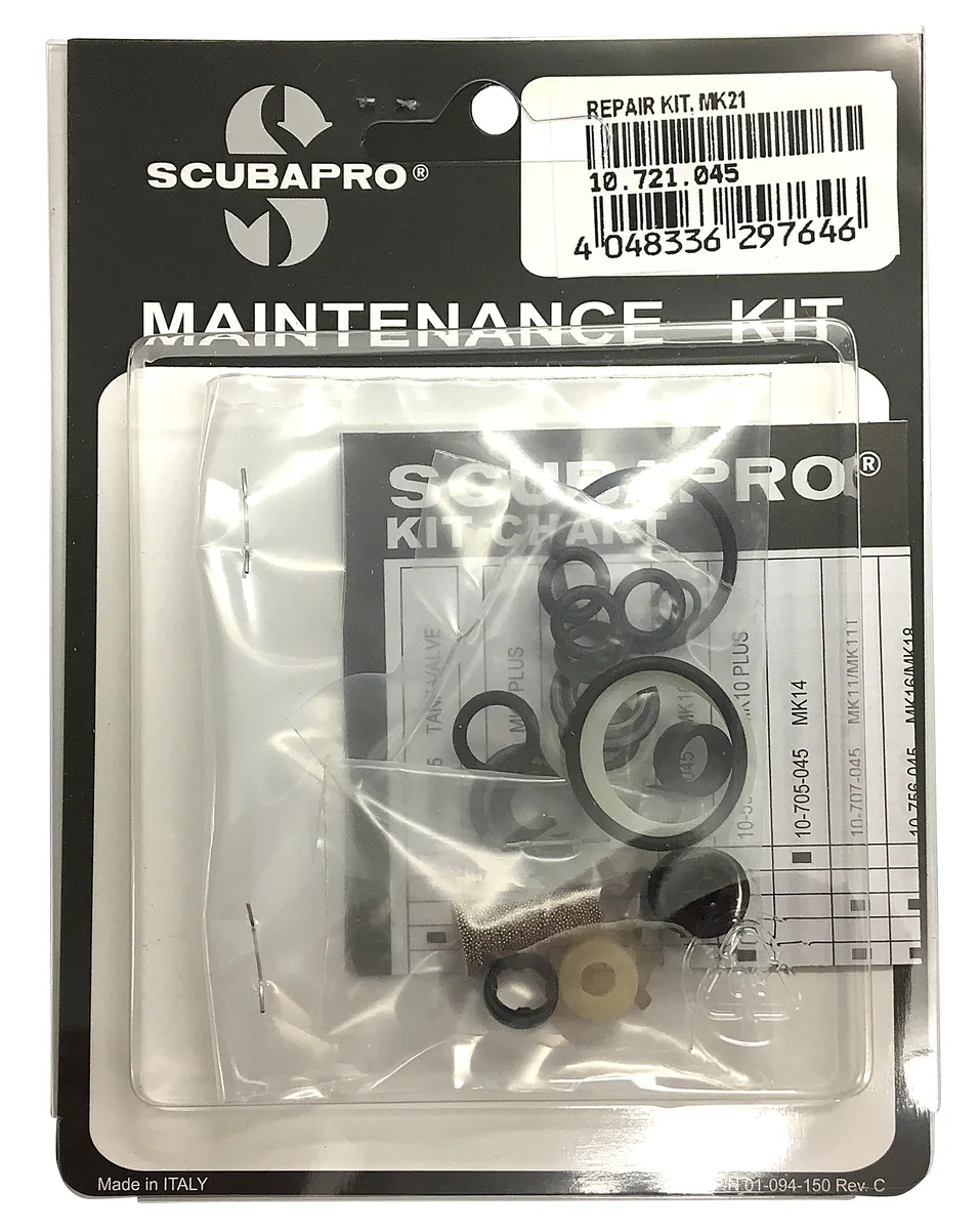 Scubapro Service-Kit 1. Stufe MK21, Erste Stufe