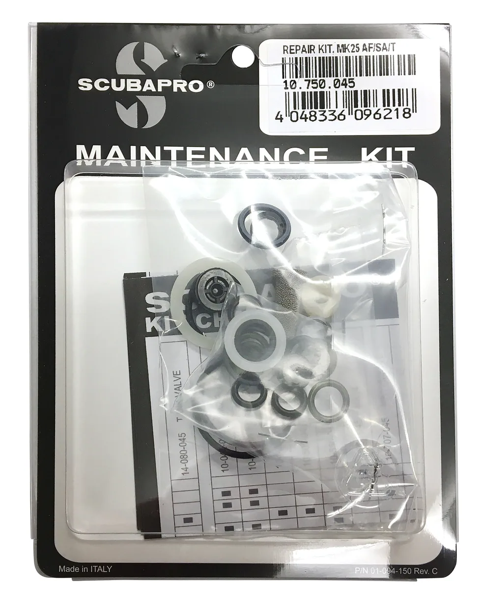 Scubapro Service-Kit 1. Stufe MK20/25/Evo/AF/SA/T, Erste Stufe