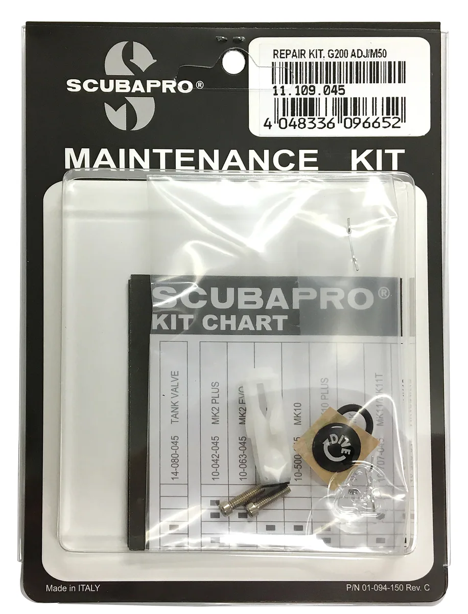 Scubapro Service-Kit G200/ADJ/M50, Ersatzteile und Zubehör