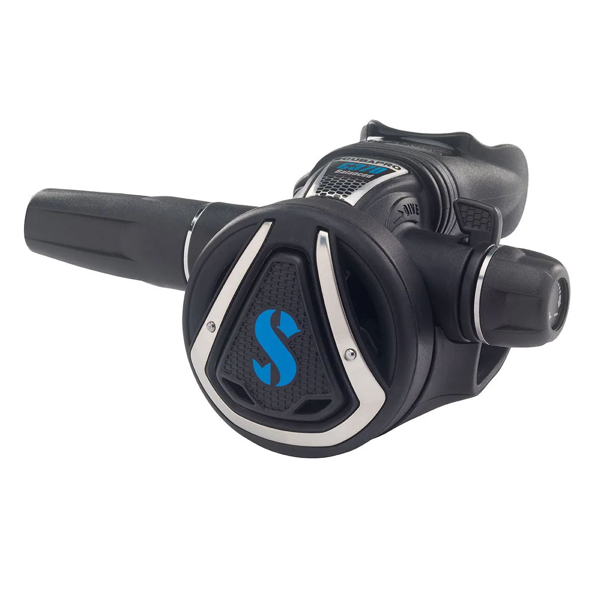 Scubapro C370 2. Stufe, Flaschenventile