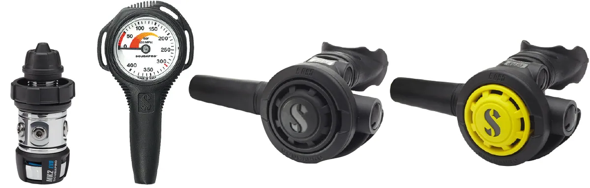 Scubapro MK2 Evo / R095 / R095 Octopus / Kompaktmanometer