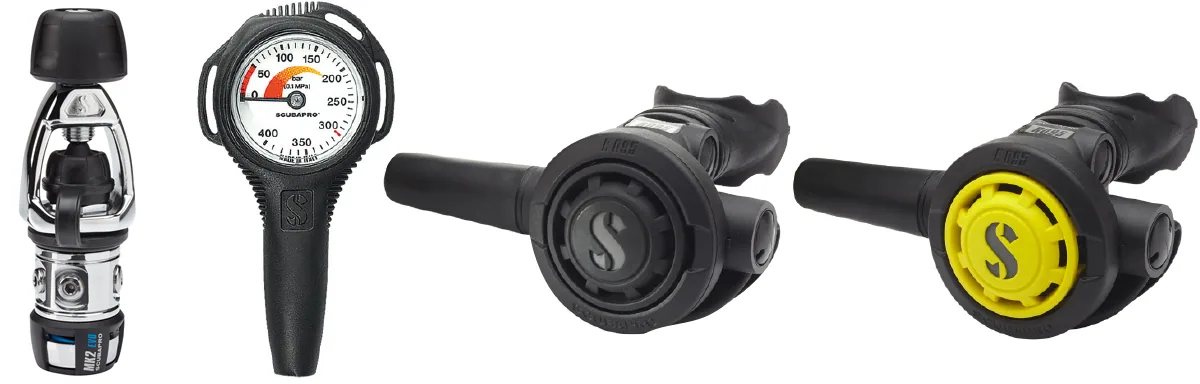 Scubapro MK2 Evo / R095 / R095 Octopus / Kompaktmanometer, Oktopus