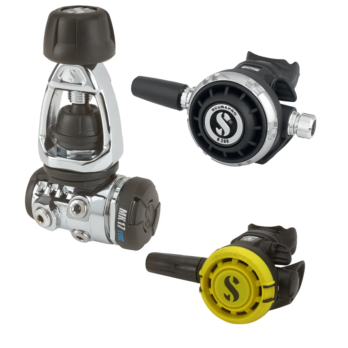 Scubapro MK17 Evo 2 / G260 / R105, Oktopus
