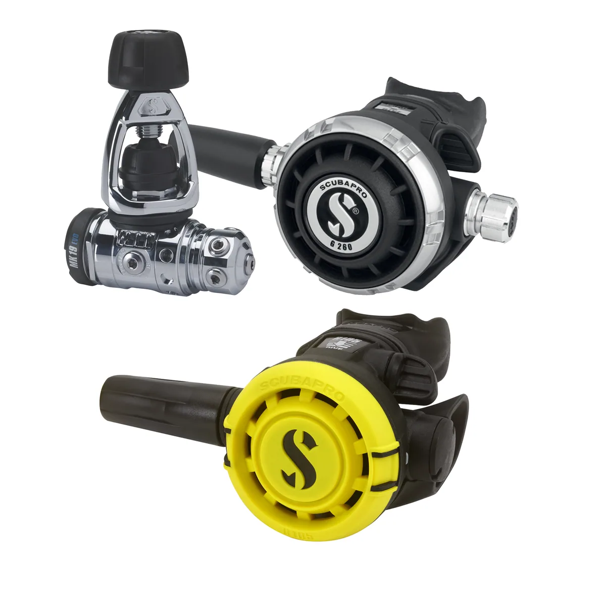 Scubapro MK19 Evo / G260, Atemregler - Sets