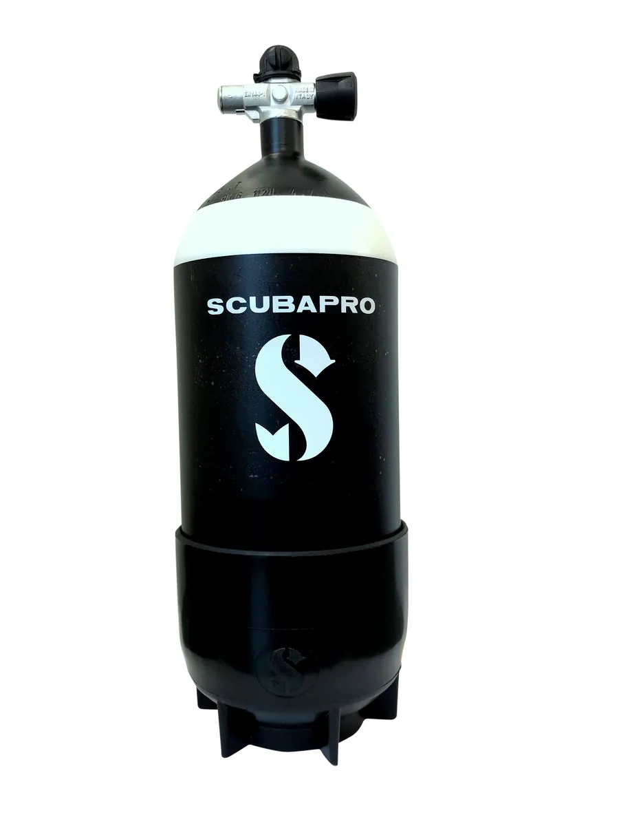 Scubapro Tank 232bar Kurz - Doppelventil 2024, 12L, Doppelventile