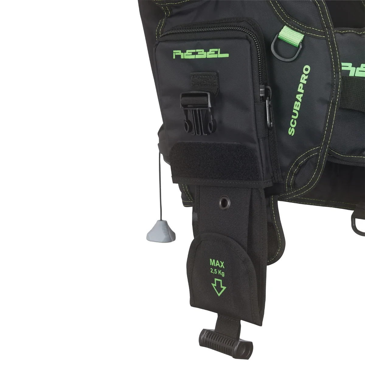 Scubapro Bleitasche Rebel V2 (Paar), Bleigewichte & Bleigurte