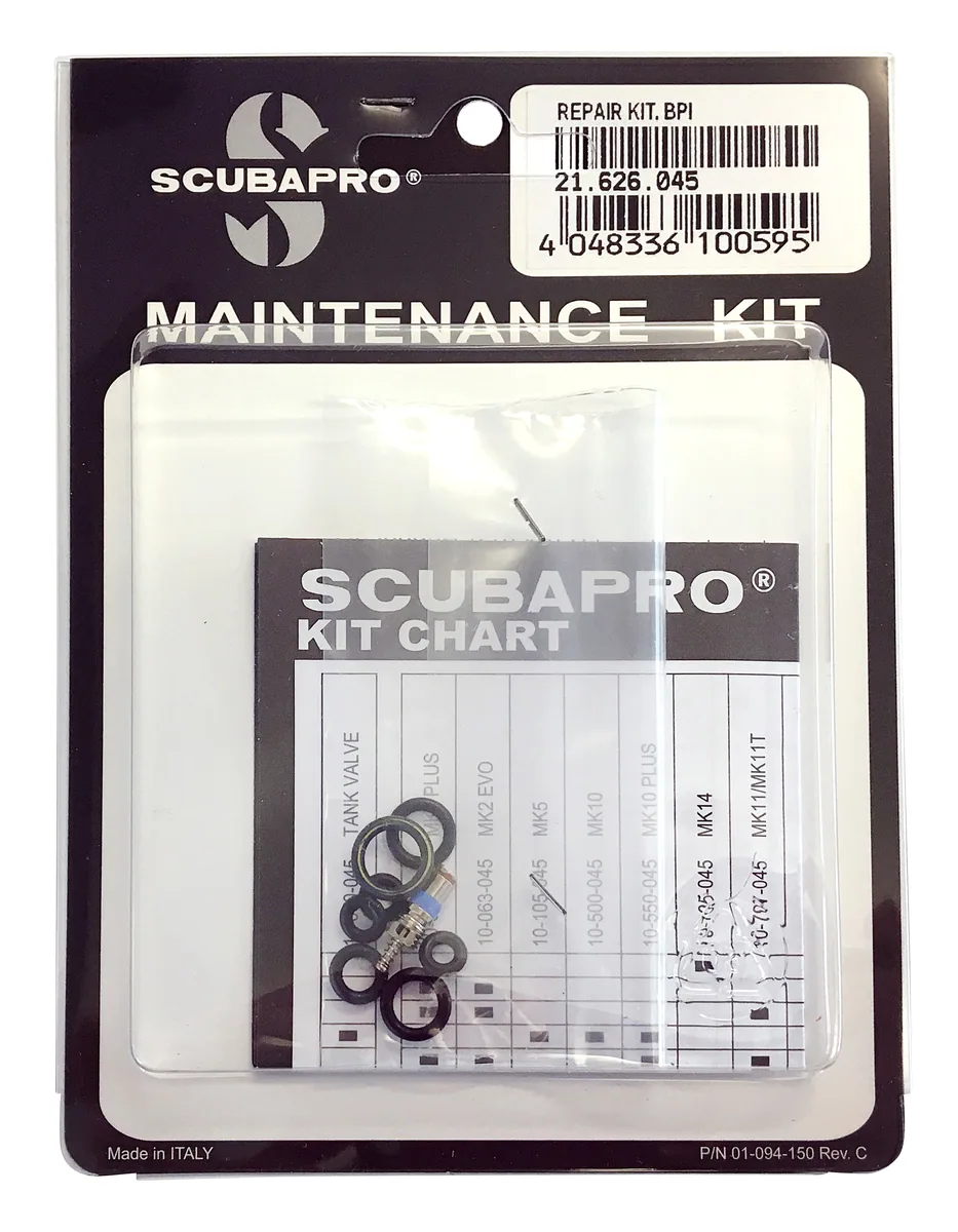 Scubapro Service-Kit Balanced Power Inflator (auch S-Tek), Ersatzteile und Zubehör