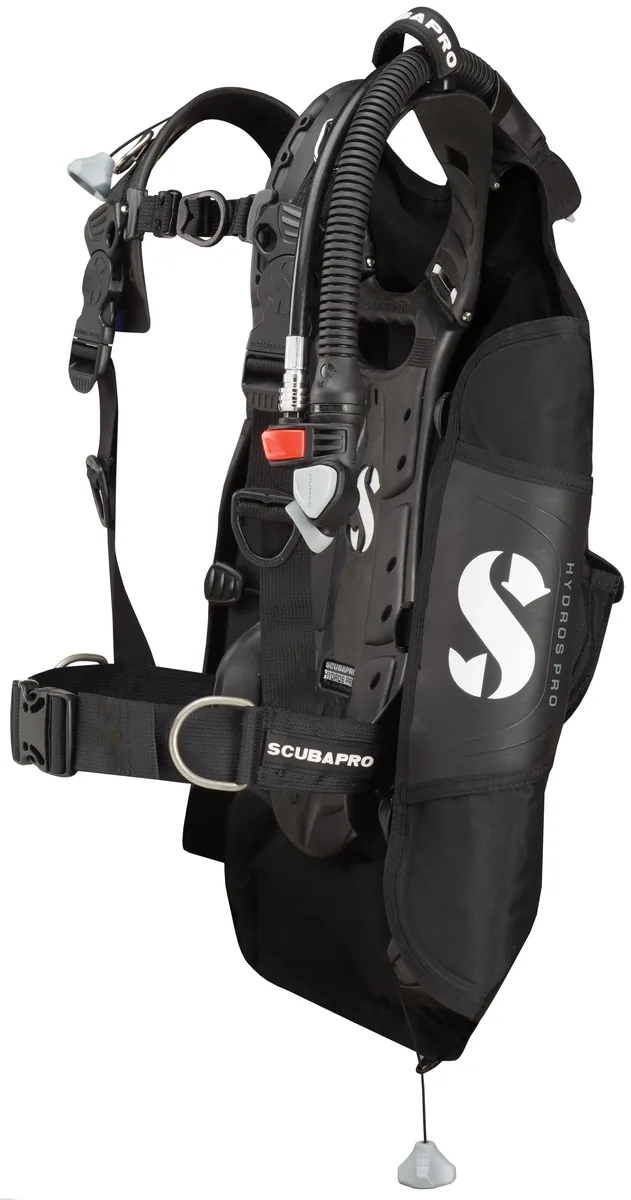 Scubapro Hydros Pro mit BPI - Tarierjacket - Schwarz, Herren, Jacket-BCD