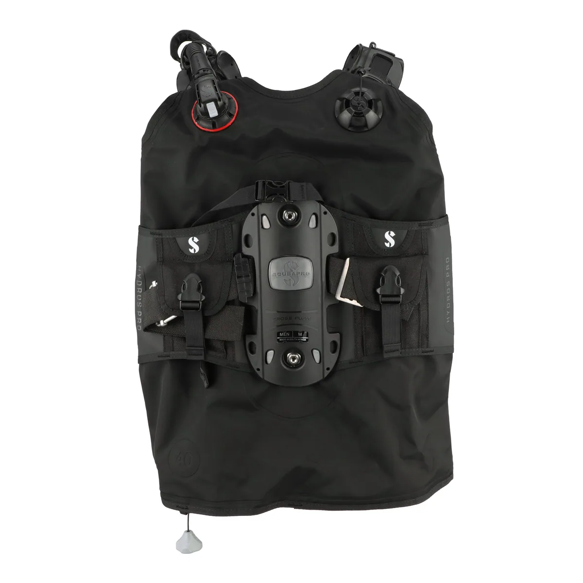 Scubapro Hydros Pro mit BPI - Tarierjacket - Schwarz, Herren