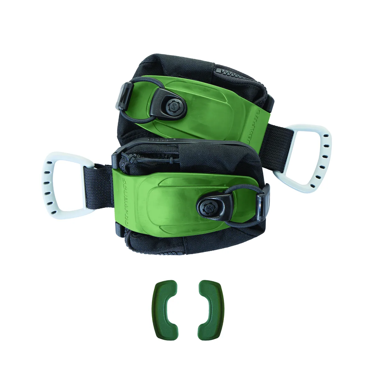 Scubapro Hydros Pro 2 Monorail-Bleitaschen-Set, Mini, Bleigewichte & Bleigurte