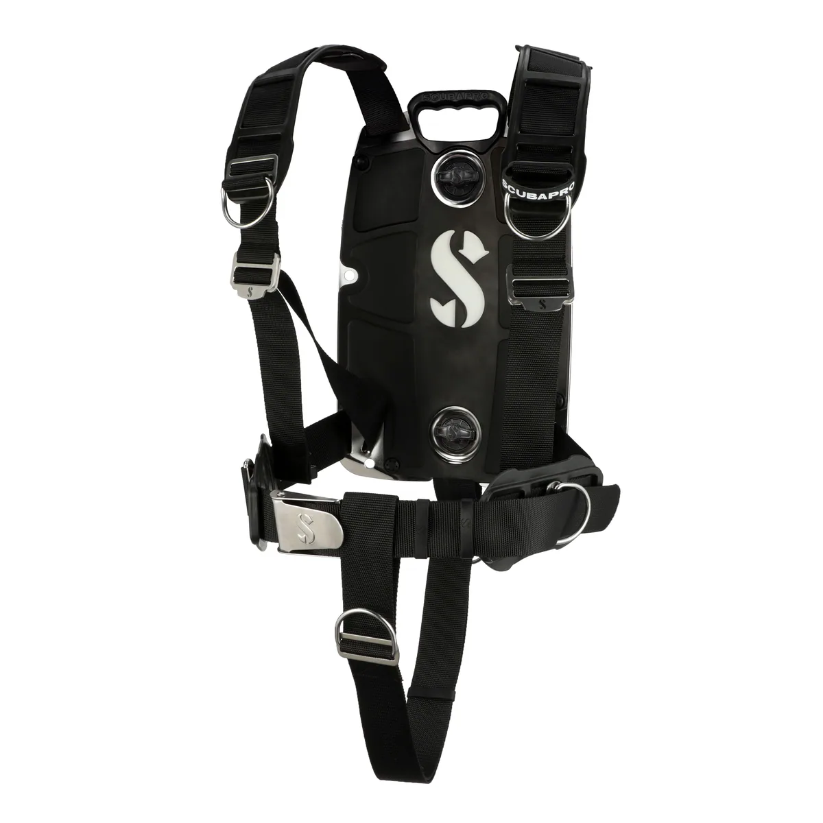 Scubapro S-Tek Pro Harness mit Backplate, Backplate & Wing