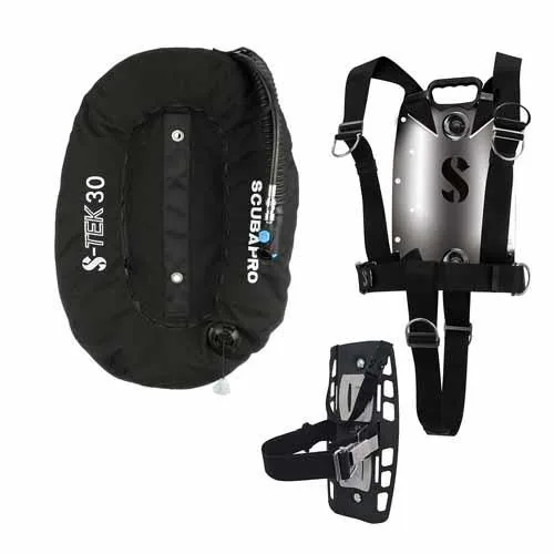 Scubapro S-Tek Pure Tek, Set, Backplate & Wing