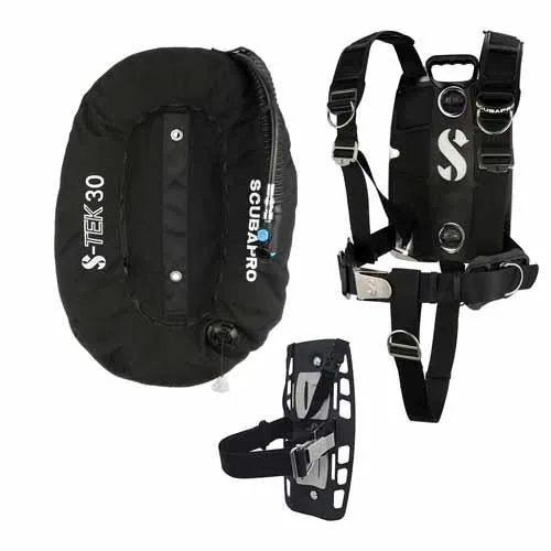 Scubapro S-Tek Pro Tek, Set, Backplate & Wing